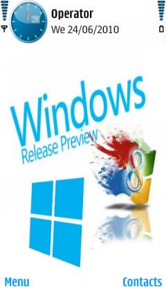 Windows 8 With Icon