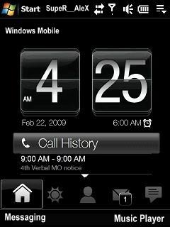 Windows Mobile Clock