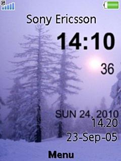 Winter Clock