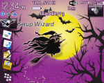 8100 Blackberry ZEN Theme: Witching Hour