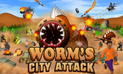 Worms City Attack - Java