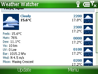 Weather Watcher Mobile Smartphone