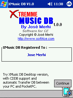 XTREMME Music DB for PPC 2002 & PC Bundle