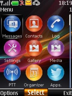 xperia z ultra icons