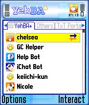 YehBA Mobile Instant Messenger - S60 v2