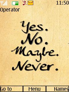 Yes No