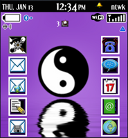 Yin Yang ~PURPLE~ Custom ZEN 8100/Pearl Theme