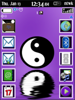 Yin Yang ~PURPLE~ Custom ZEN 8220/Pearl Theme