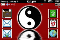 Yin Yang ~RED~ Custom ZEN 9000/Bold Theme