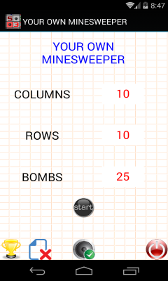 YOUR OWN MINESWEEPER