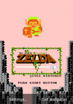 Zelda Classic Live Wallpaper