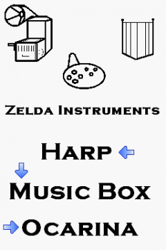 NDS Zelda Instruments