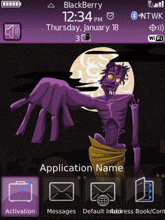 Blackberry Storm ZEN Theme: Zombie